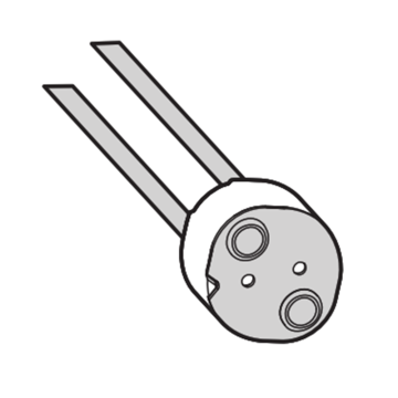 Niederspannungs-Halogenfassung G6,35