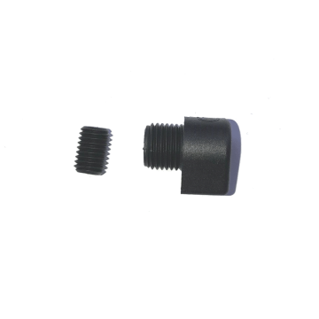 Zugentlaster mit Madenschraube Gew. M10x1 schwarz