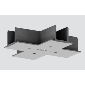 Einbauabdeckung für X-Verbinder weiss