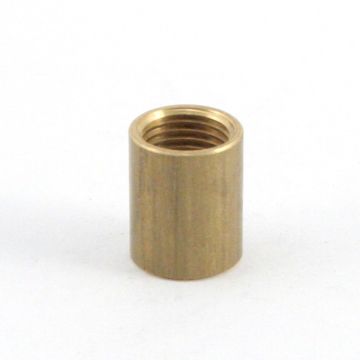 Tonnenmuffe Messing, Gew.1/4", Lg.20mm