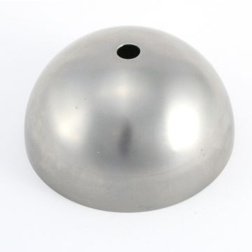 Halbkugel Eisen roh, D 120xh60mm, mit Loch