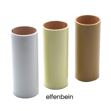Kerzenhülse für E14-Kerzenfassung Lg. 65mm elfenbein