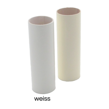 Kerzenhülse für E14-Fassung Lg. 90mm weiss