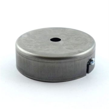 Baldachin D75H24 Eisen roh mit Bügel