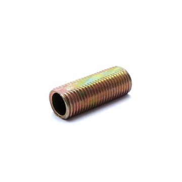 Gewinderohr Eisen verzinkt Gew.M10x1 Lg.20mm gefräst