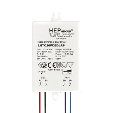 LED Driver 350mA 11.9-19.9W dimmbar