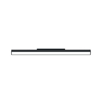 LED Linearleuchte Fontana 48V 24W 3000K opal schwarz