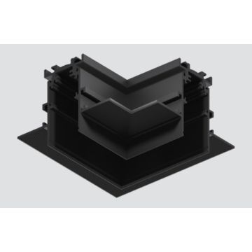 Mechanische Eckverbindung für ST5 Schiene horizontal weiss