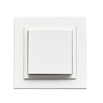 CASAMBI batterieloser Wandschalter 2-Kanal weiss